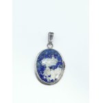 Lapis lazuli pendant, 925 silver