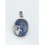 Lapis lazuli pendant, 925 silver