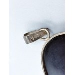 Silver Pendant with Agate, Vintage
