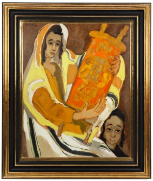 Emmanuel Katz (zw. Mané-Katz) (1894 Krzemieńczuk - 1962 Tel Awiw), Bar micwa, ok. 1955