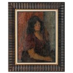 Eugeniusz Eibisch (1896, Lublin – 1987, Warsaw), Portrait of a Woman, ca. 1960