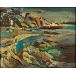 Ludwik Klimek (1912 Skoczów - 1992 Nicea), Plażowiczki nad morzem