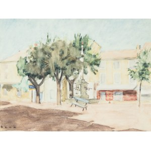 Bencion (Benn) Rabinowicz (1905 Białystok - 1989 Paryż), Widok miejski