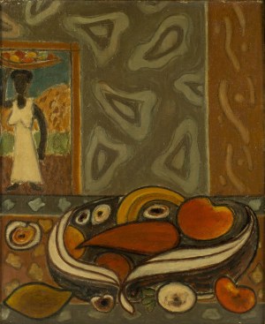 Dawid J. Kirszenbaum (1900-1954), Martwa natura z owocami, ok. 1950