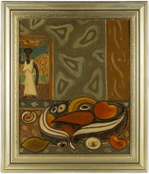 Dawid J. Kirszenbaum (1900-1954), Martwa natura z owocami, ok. 1950