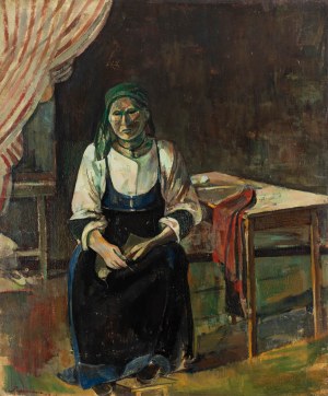 Joseph Pressmane (1904 Beresteczko- 1967 Paryż), Włoska dziewiarka, 1942