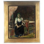 Joseph Pressmane (1904 Beresteczko – 1967 Paris), „Italienische Strickerin“, 1942
