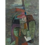 Antoni Grabarz (1904 Warszawa - 1965 Bydgoszcz), Kompozycja z dziewczyną, 1961