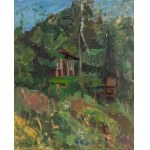 Zygmunt Schreter (1886 Łódź - 1977 Francja), W ogrodzie