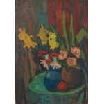 Jan Hrynkowski (1891 Żelechów k. Lwowa - 1971 Kraków), Martwa natura, 1961