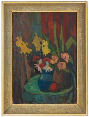 Jan Hrynkowski (1891 Żelechów k. Lwowa - 1971 Kraków), Martwa natura, 1961