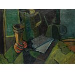 Witold Stefan Zaczeniuk (1918 Sankt Petersburg-1999 Warszawa), Zielony wieczór, 1957