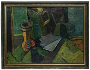 Witold Stefan Zaczeniuk (1918 Sankt Petersburg-1999 Warszawa), Zielony wieczór, 1957