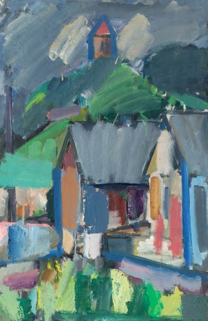 Wiesław Borowski (1935-1989), Chałupy, 1962