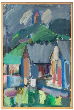 Wiesław Borowski (1935-1989), Chałupy, 1962