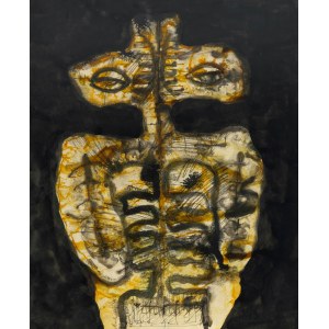 Marek Oberländer (1922, Szczerzec–1978, Nice), Figure, 1963