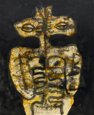 Marek Oberländer (1922 Szczerzec-1978 Nicea), Figura, 1963