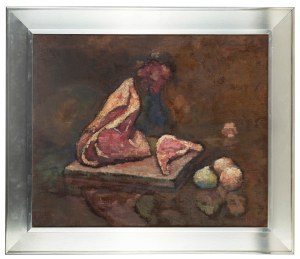 Włodzimierz Terlikowski (1873 Poraj - 1951 Paryż), Martwa natura z wołowiną, 1914