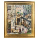 Maria Dziopak (nata nel 1954), Cortile in via Miodowa, 1991.