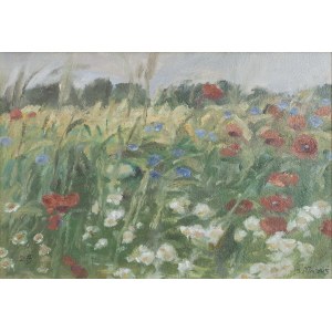 Stanislaw MAZUŚ (b. 1940), In flowers - Jedrzychowice, 2015