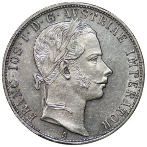 Austria, 1 florin, 1860 (A), Vienna