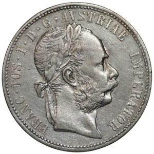 Austria, 1 florin, 1872