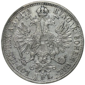 Austria, 1 florin, 1872