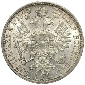 Austria, 1 floren 1870 (A), Wiedeń