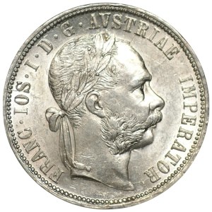 Austria, 1 florin, 1880