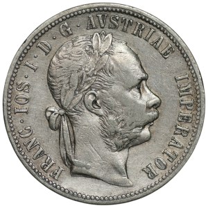 Austria, 1 floren 1881