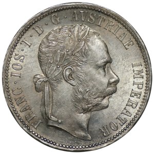 Austria, 1 florin, 1885