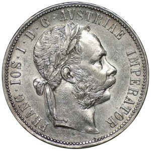 Austria, 1 florin, 1886