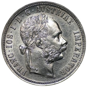 Austria, 1 florin, 1888