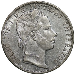 Austria, 1 florin, 1859 (A), Vienna