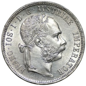 Austria, 1 florin, 1891