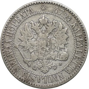 Finland, 2 marks, 1865