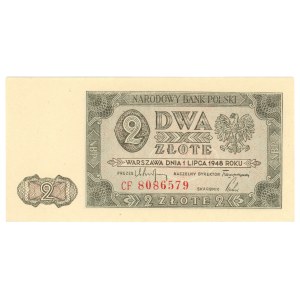 2 złote 1948, seria CF
