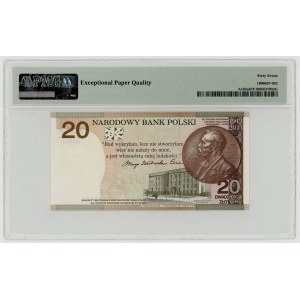 20 zlotych, 2011, Maria Skłodowska Curie, PMG 67 EPQ