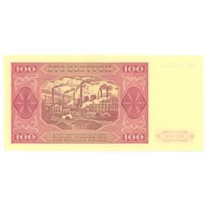 100 zlotych, 1948, KR series