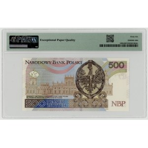 500 zlotych, 2017, series AE 5589600, PMG 66 EPQ