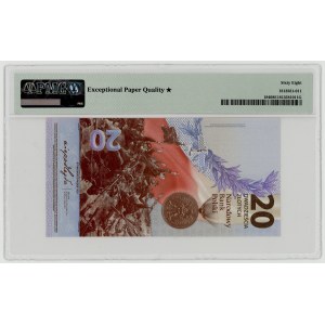 20 zlotych 2020, RP series 0033000, PMG 68 EPQ ★