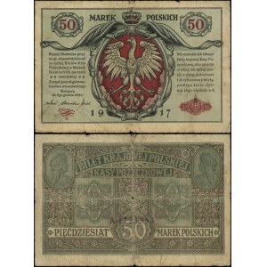 Poland, 50 Polish marks, Dec. 9, 1916, general, A