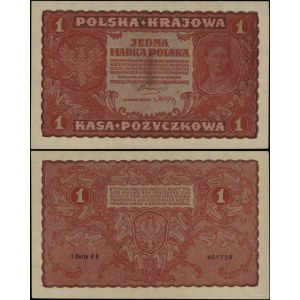 Poľsko, 1 poľská známka, 23. 8. 1919, I-AS