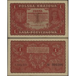 Poľsko, 1 poľská známka, 23. 8. 1919, I-EN