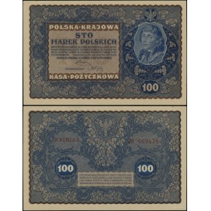 Poľsko, 100 poľských mariek, 23. 8. 1919, IH-L