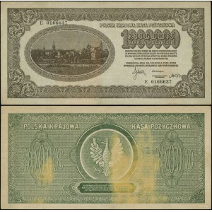 Pologne, 1 000 000 de marks polonais, 30 août 1923, E