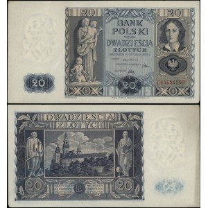 Poľsko, 20 zlotých, 11. 11. 1936, CN