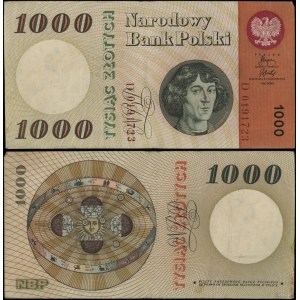 Poland, 1,000 zlotys, October 29, 1965, D