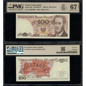 100 zlotych, December 1, 1988, TL