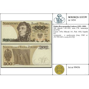 500 zlotych, June 1, 1982, CW
